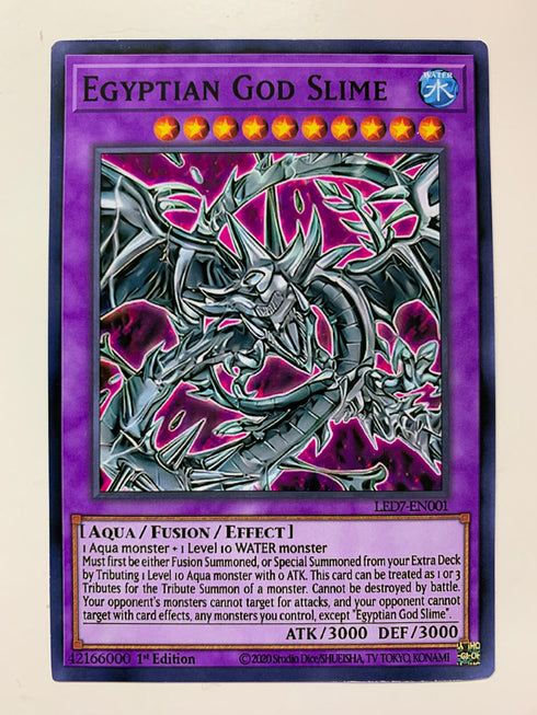Egyptian God Slime (Slifer) | Super Rare | Orica PROXY